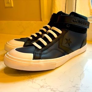 Converse boys high top sneakers